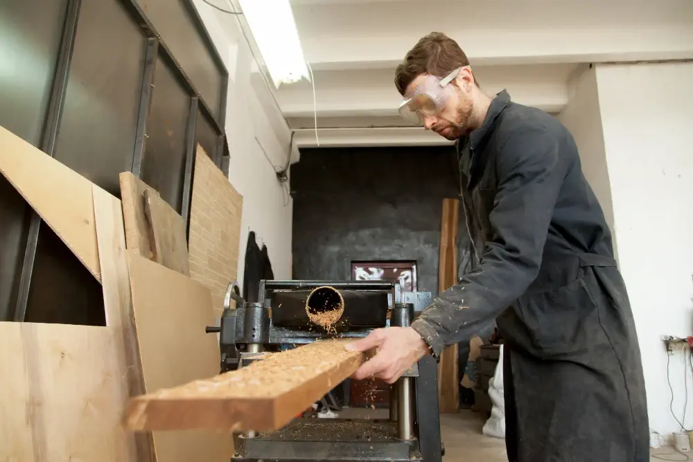 Custom cabinetry and precision millwork installation in Folsom featuring built-in storage and detailed woodwork